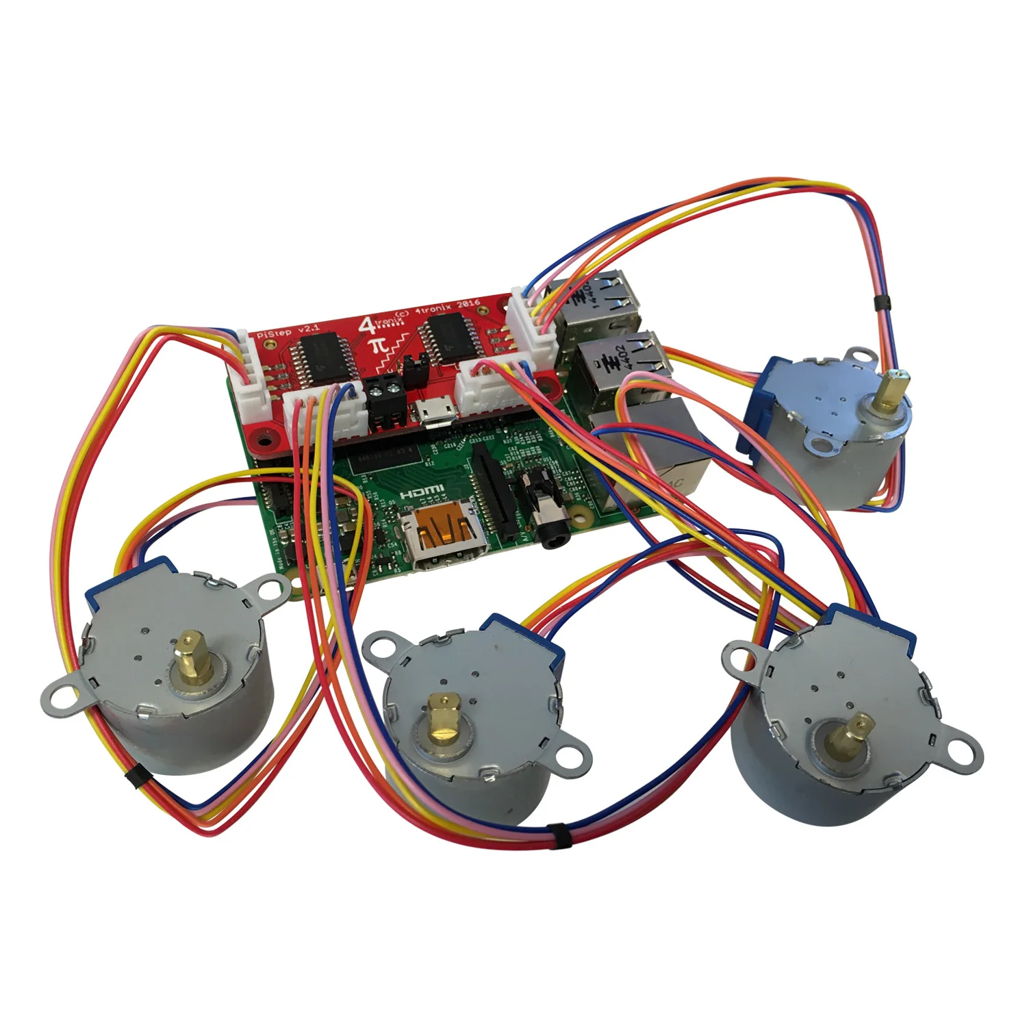 PiStep2 Quad Stepper Motor Control Board for Raspberry Pi - Image 4