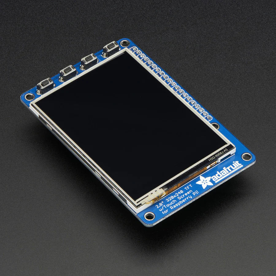 PiTFT Plus Assembled 320x240 2.8" TFT + Resistive Touchscreen - Image 2
