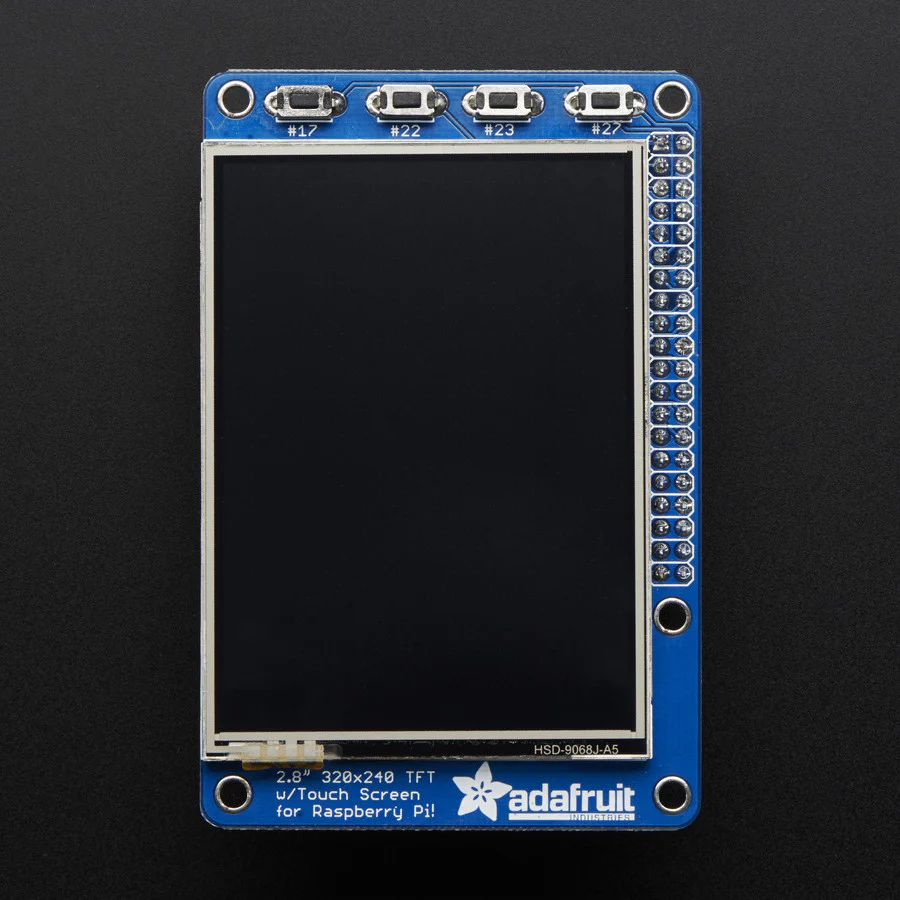 PiTFT Plus Assembled 320x240 2.8" TFT + Resistive Touchscreen - Image 5