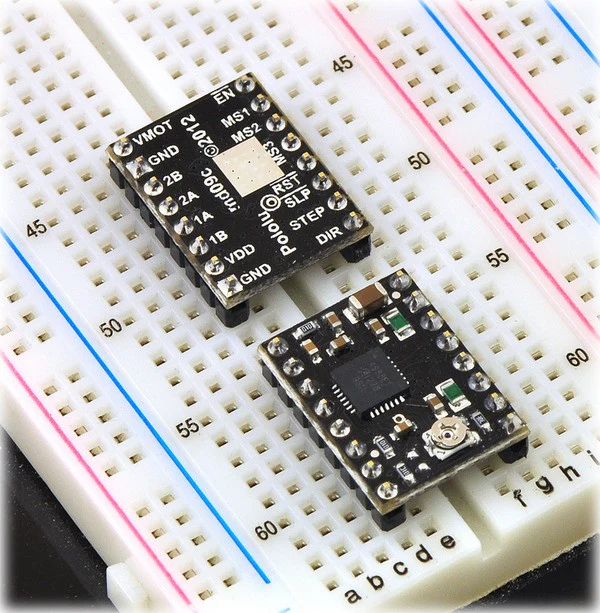 Pololu A4988 Stepper Motor Driver Carrier, Black Edition - Image 8