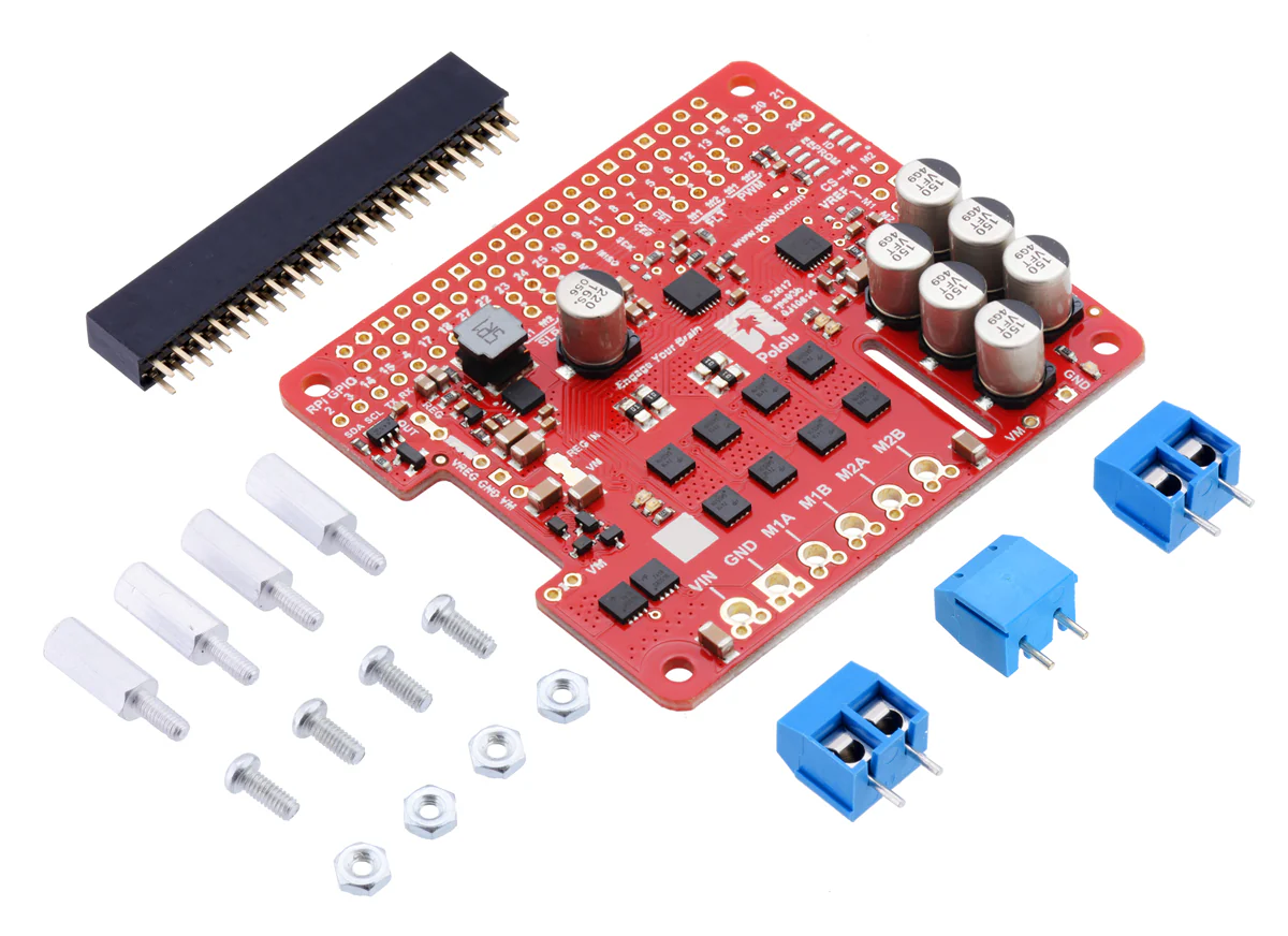 Pololu Dual G2 High-Power Motor Driver for Raspberry Pi - Image 4