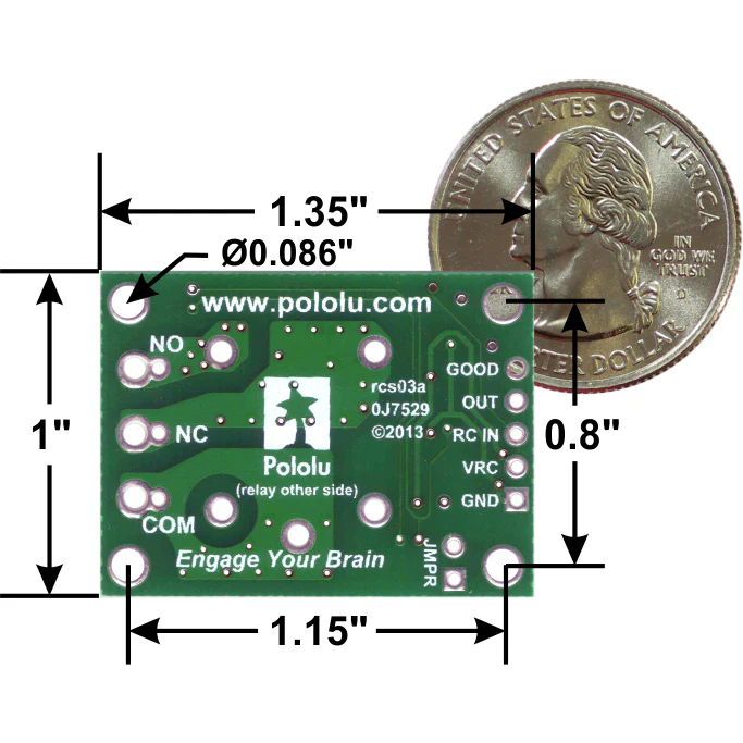 Pololu RC Switch with Relay (Assembled) - Image 7