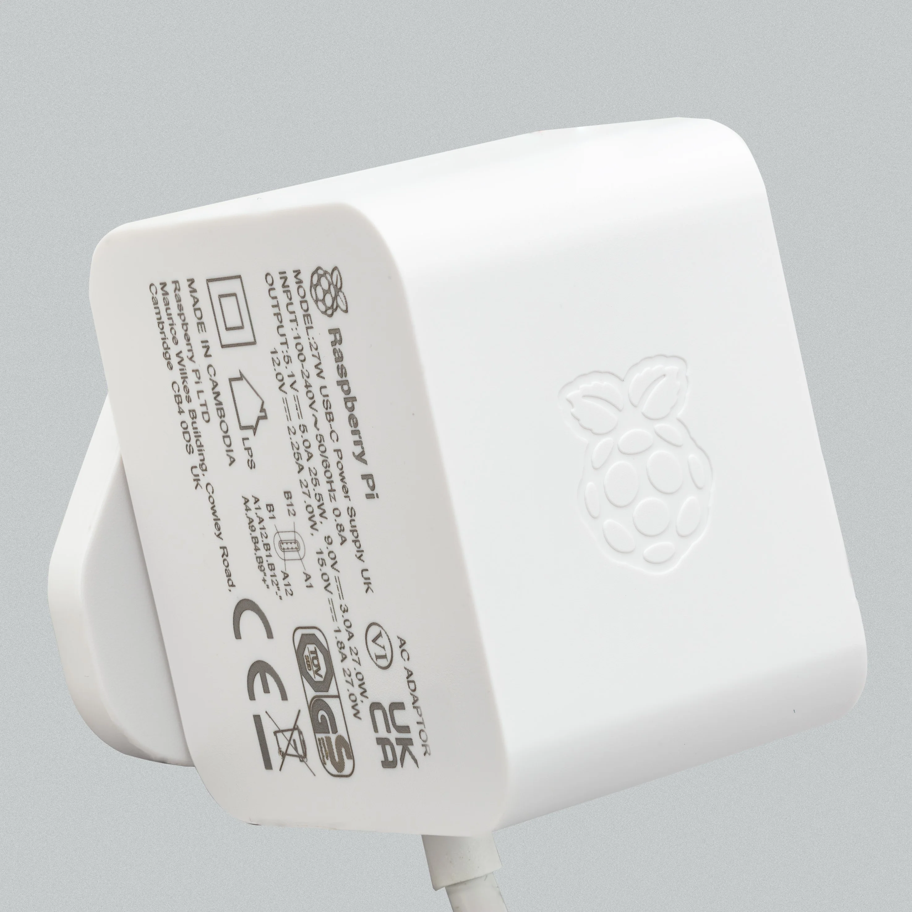 Raspberry Pi 5 Official 27W PSU