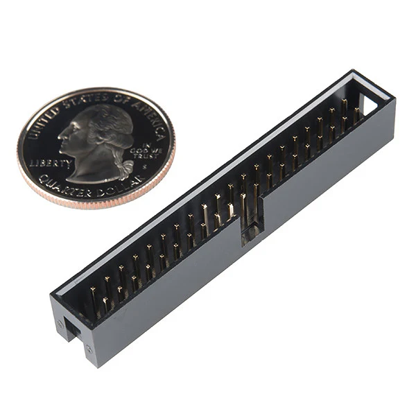 Raspberry Pi B+ - GPIO Shrouded Header (2x20) - Image 4