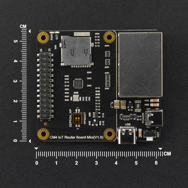 Raspberry Pi Compute Module 4 IoT Router Carrier Board Mini - Image 2