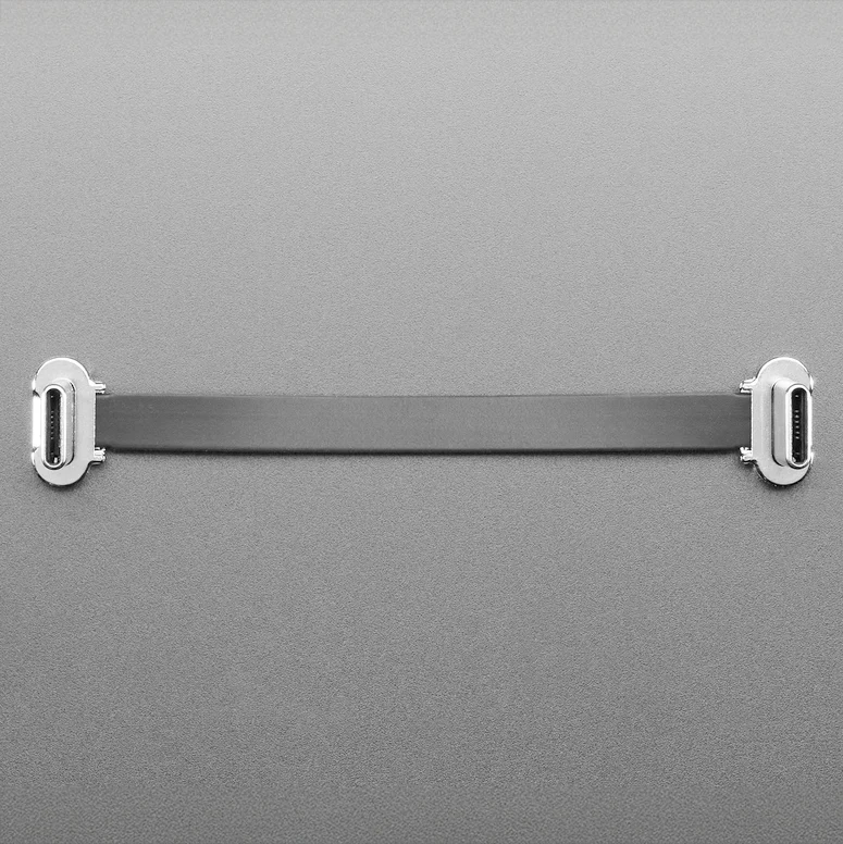 Slim Right Angle USB C to USB C Cable