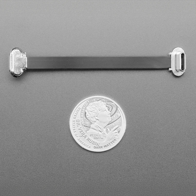 Slim Right Angle USB C to USB C Cable - Image 4