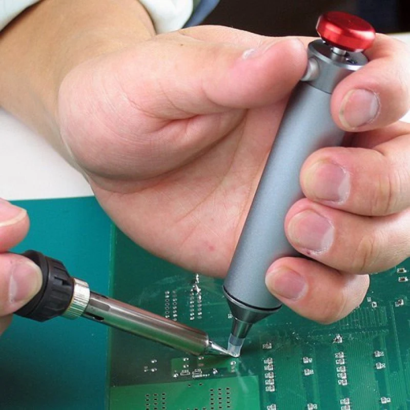 Engineer® Solder Sucker with Flexible Silicone Nozzle