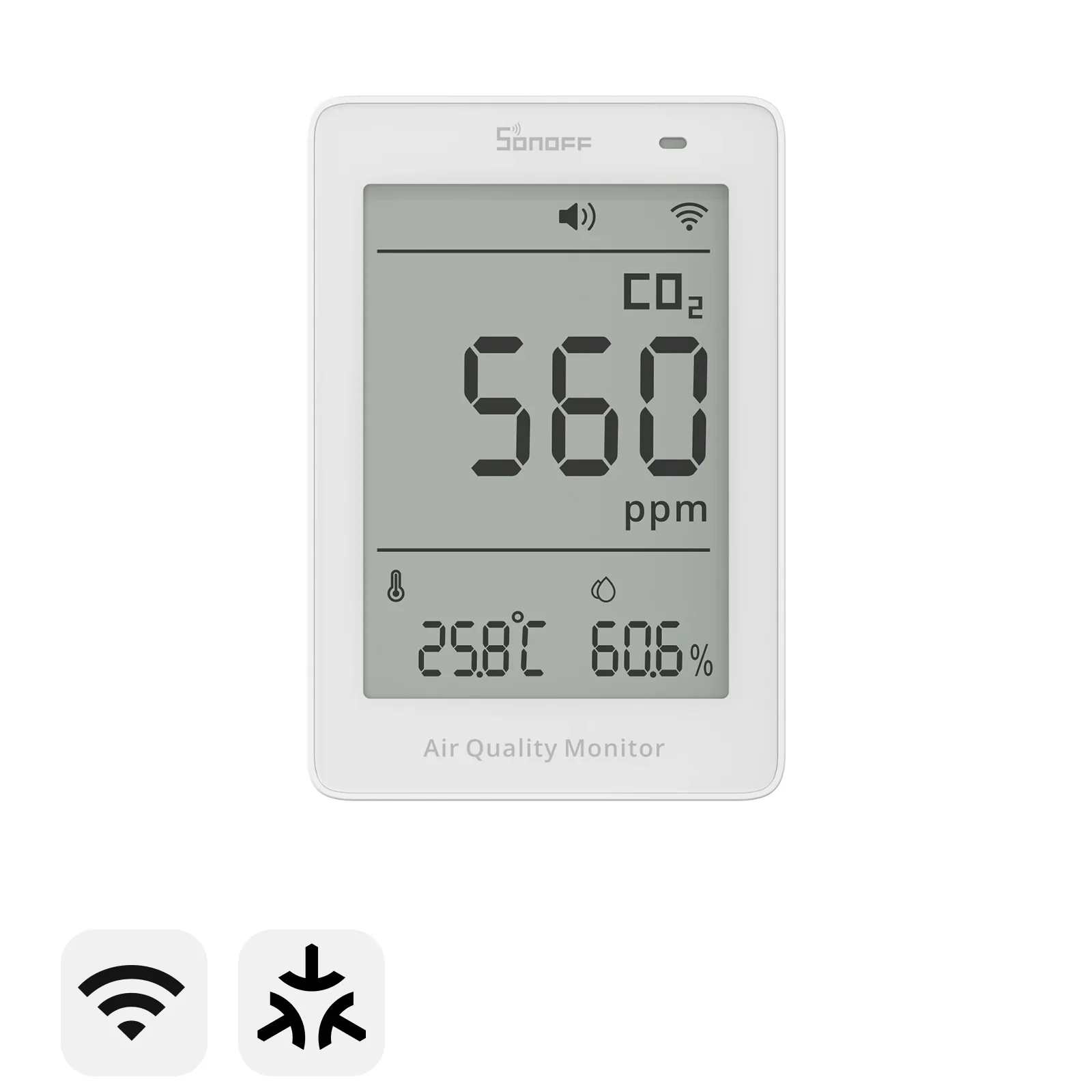 Sonoff AirGuard CO2 Matter Air Quality Monitor