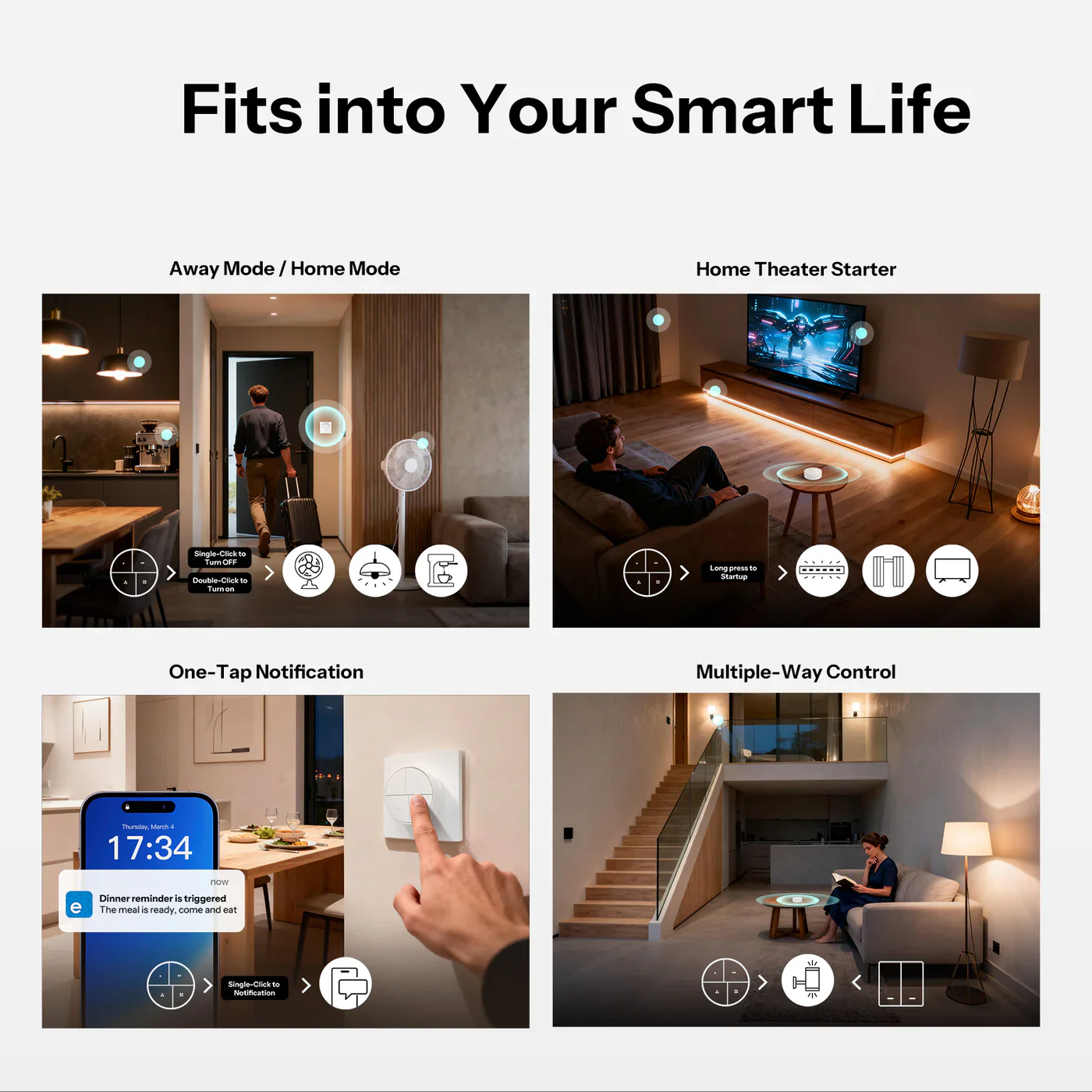 Sonoff Orb 4-in-1 Zigbee Smart Scene Button - Image 7