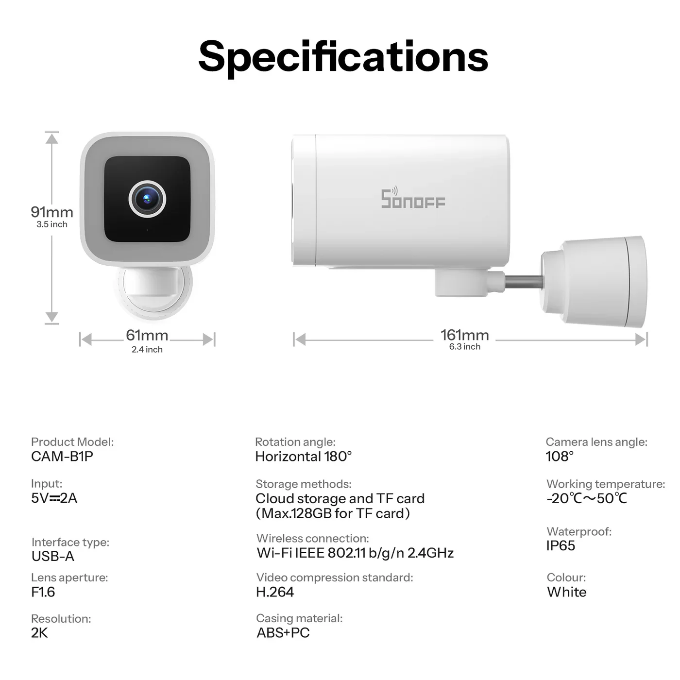 Sonoff Outdoor Wi-Fi Security Camera - Image 10