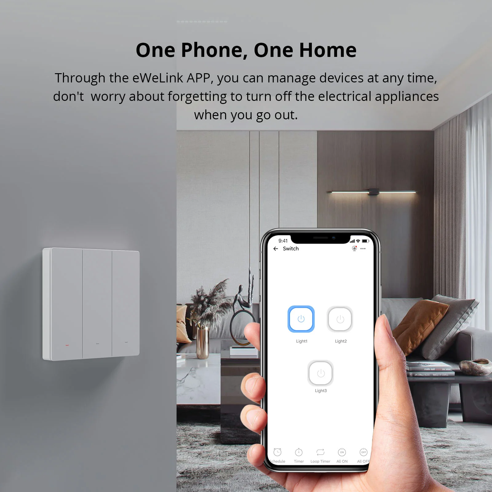 Sonoff Smart Wall Switch (M5 Matter) - Image 6