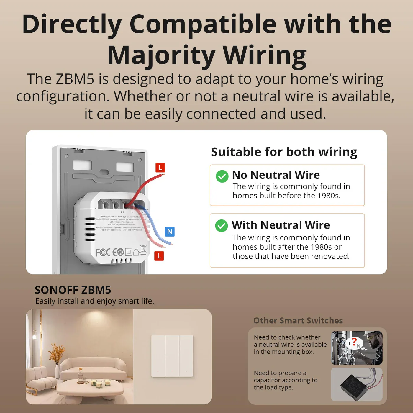 Sonoff Smart Wall Switch (ZBM5 Zigbee) - Image 10
