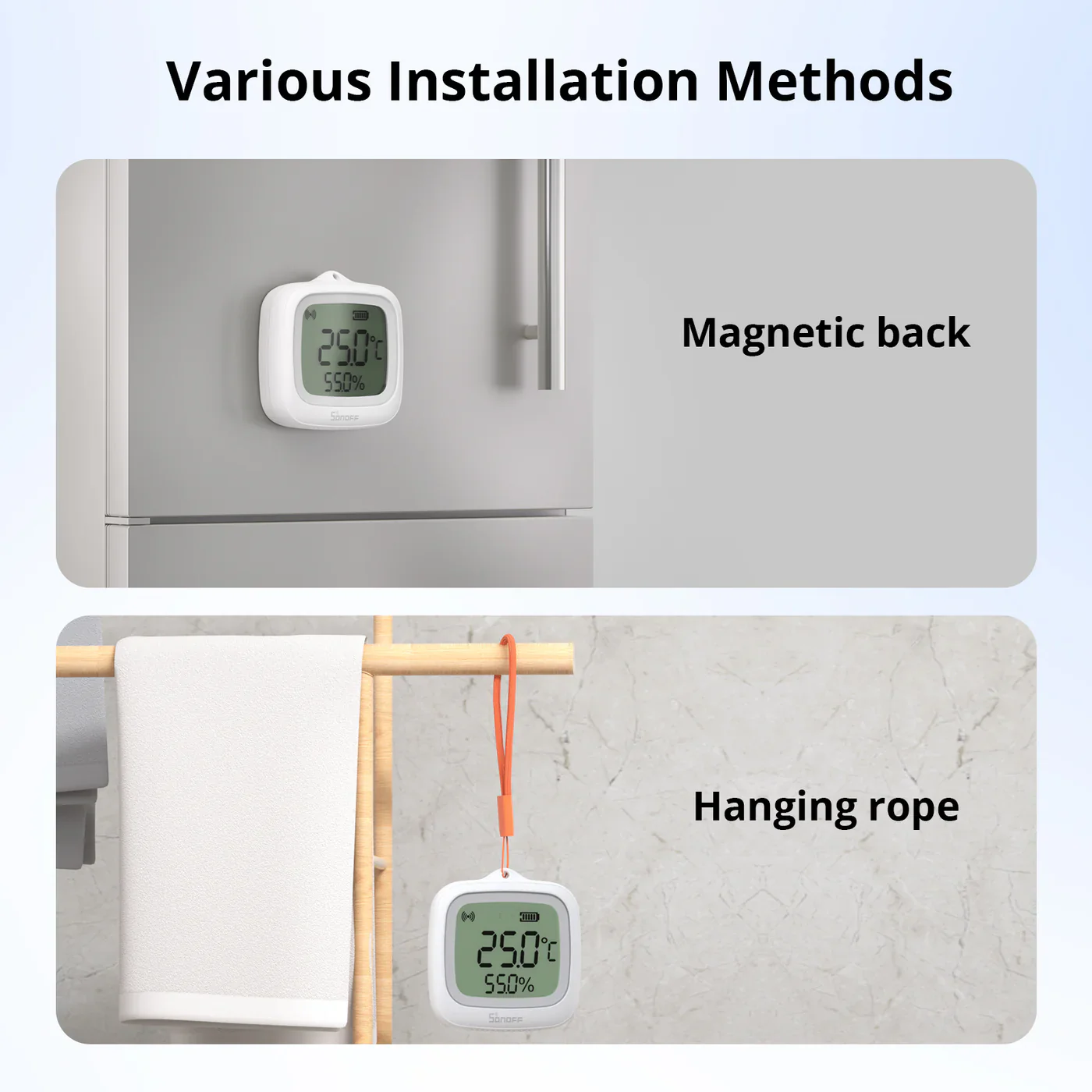 Sonoff Waterproof Zigbee LCD Smart Temperature Humidity Sensor - Image 7