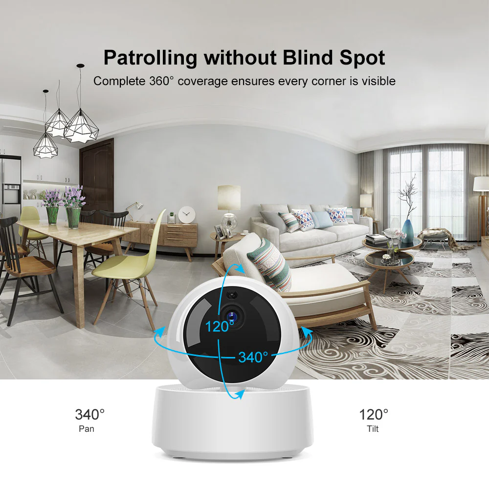 Sonoff 360° Wi-Fi & Ethernet Security Camera - Image 5
