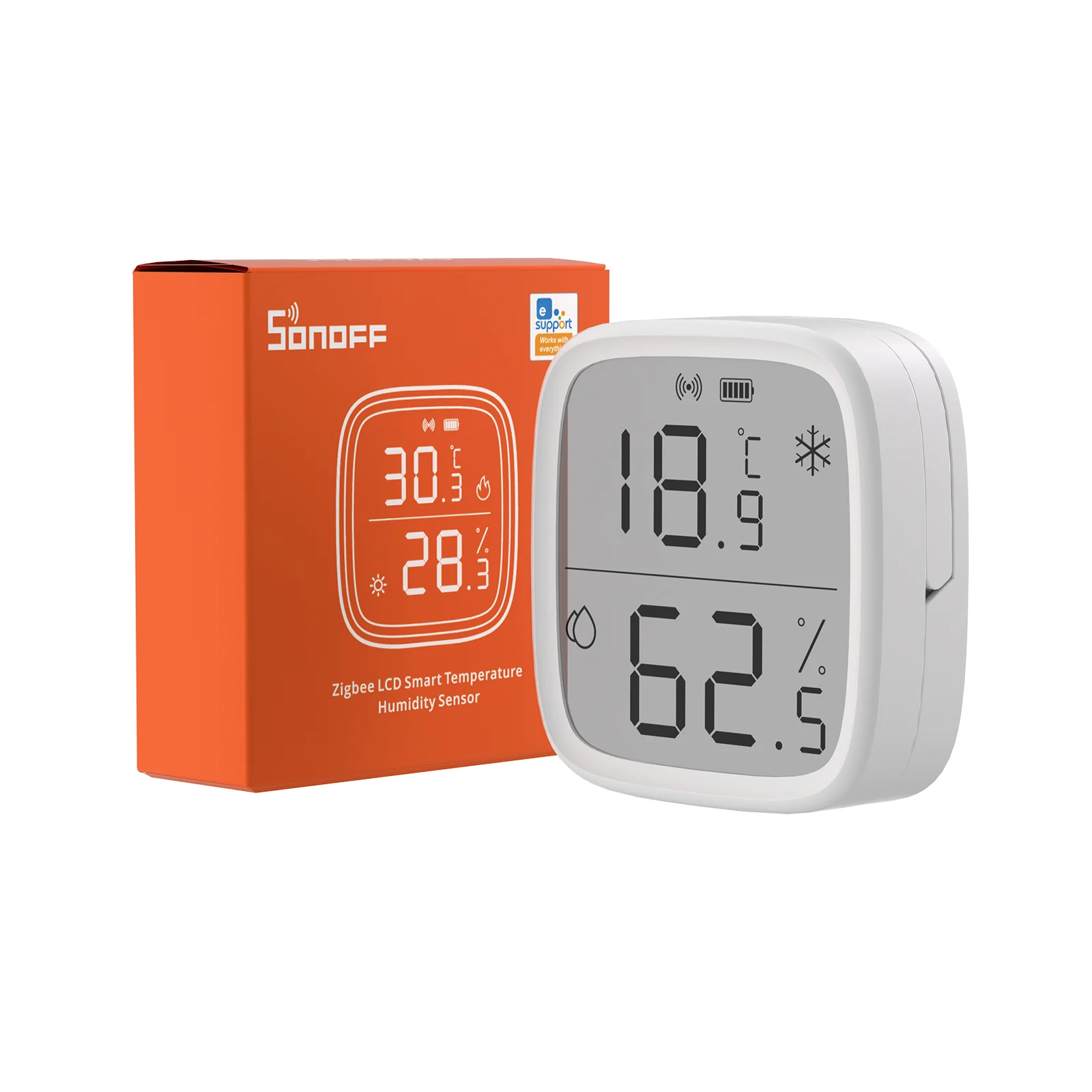 Sonoff Zigbee LCD Smart Temperature Humidity Sensor - Image 2