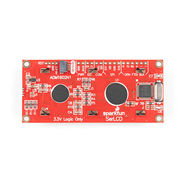 SparkFun 16x2 SerLCD - RGB Backlight (Qwiic) - Image 5