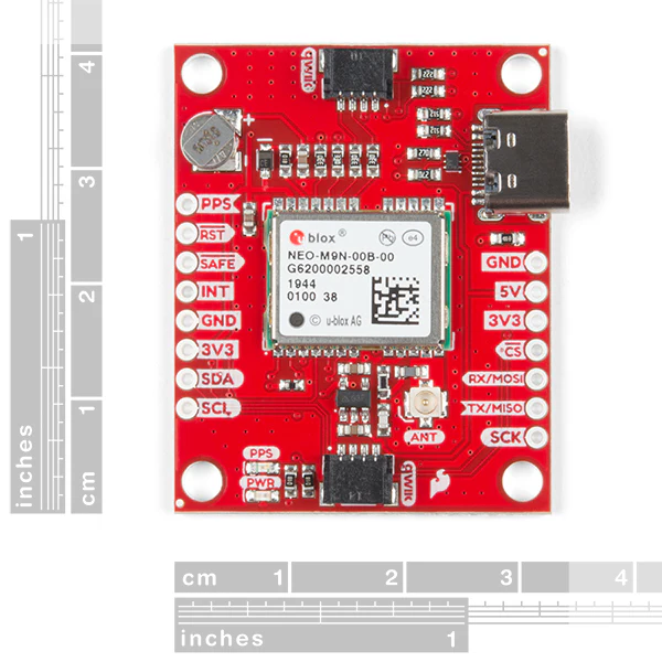 SparkFun GPS Breakout - NEO-M9N, U.FL (Qwiic) - Image 4