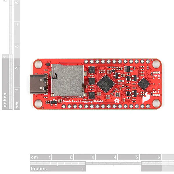 SparkFun Thing Plus Dual-Port Logging Shield - Image 2