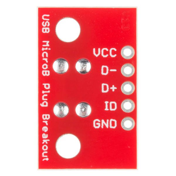 SparkFun USB MicroB Plug Breakout - Image 3