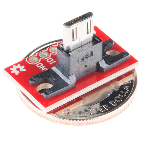 SparkFun USB MicroB Plug Breakout - Image 4