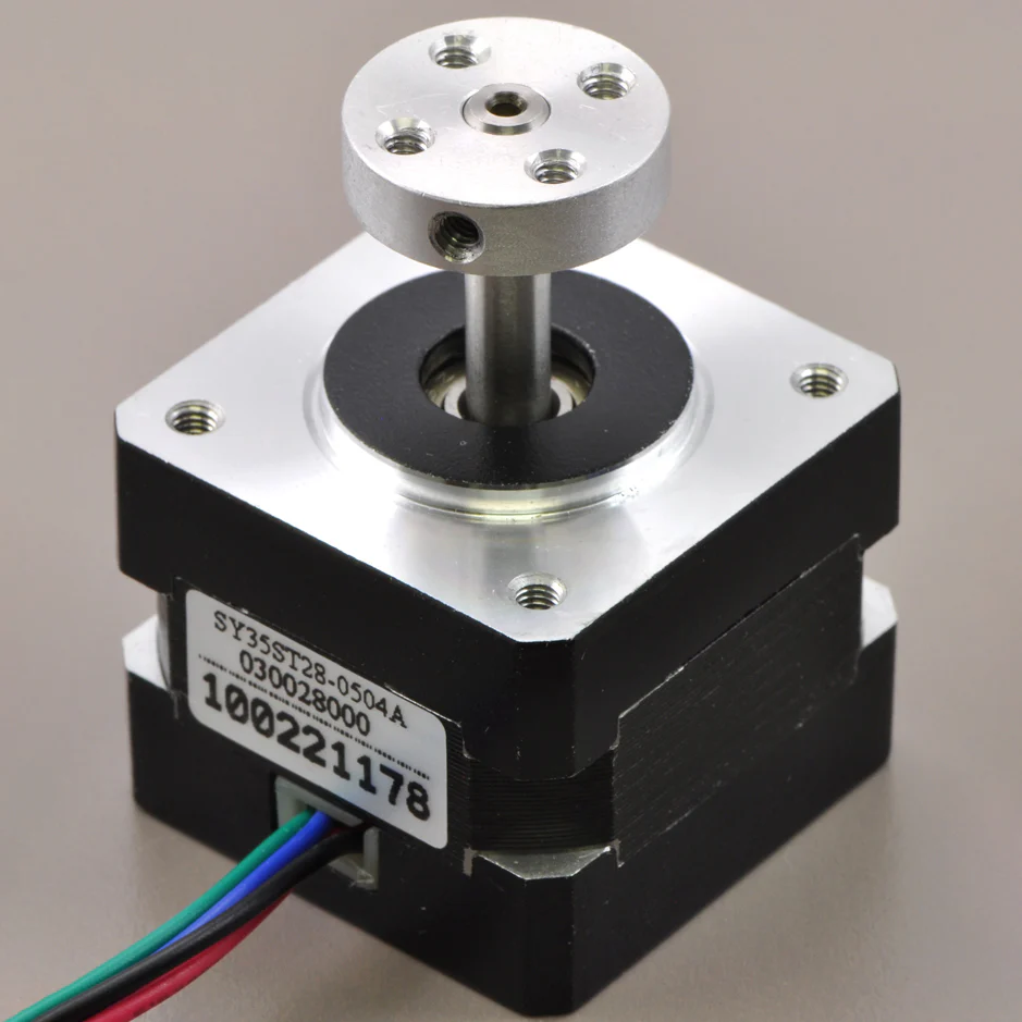 Stepper Motor: Bipolar, 200 Steps/Rev, 28×45mm, 4.5V, 0.67 A/Phase - Image 4