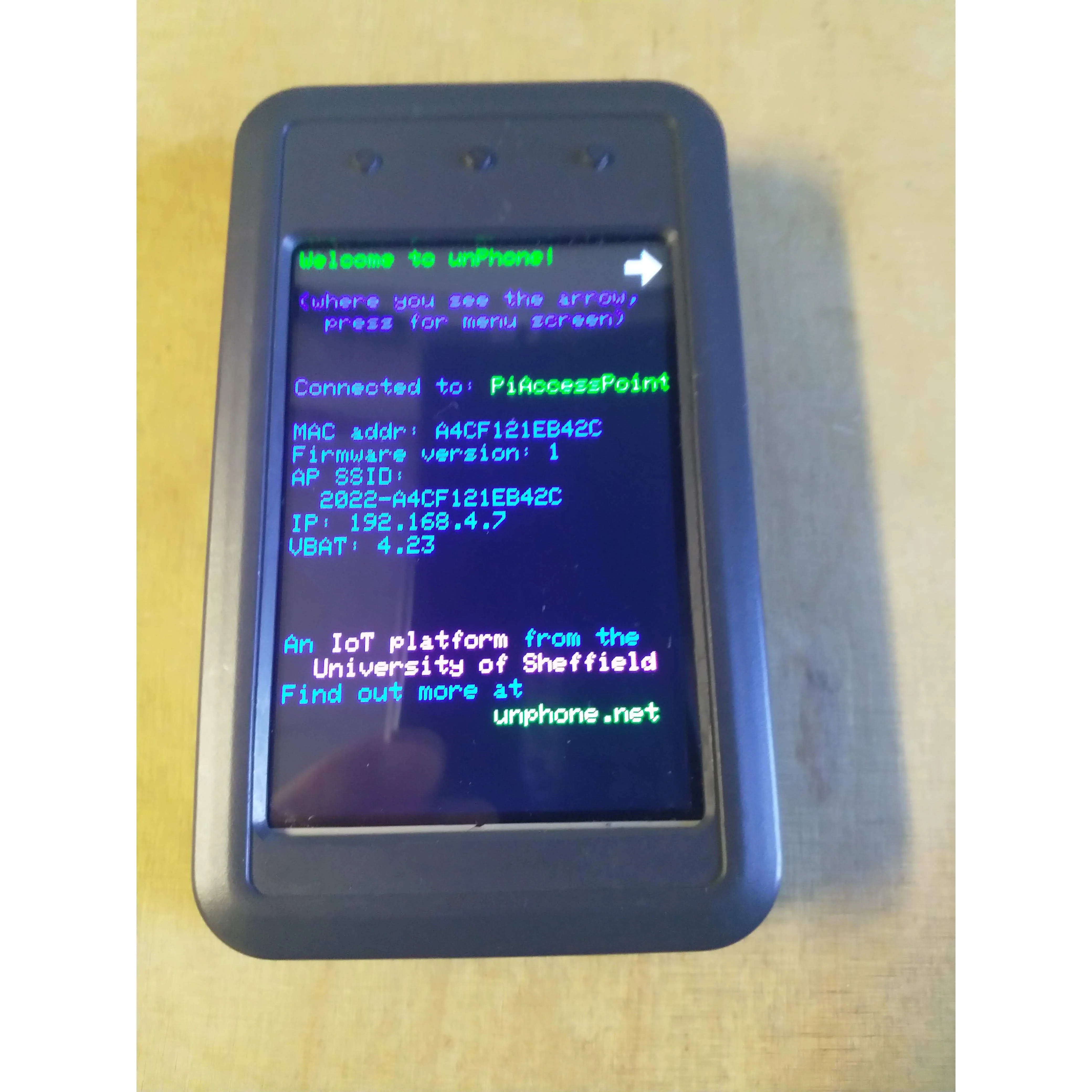 unPhone - all-in-one LoRa, WiFi and BT dev device with touchscreen and LiPo battery - Image 13