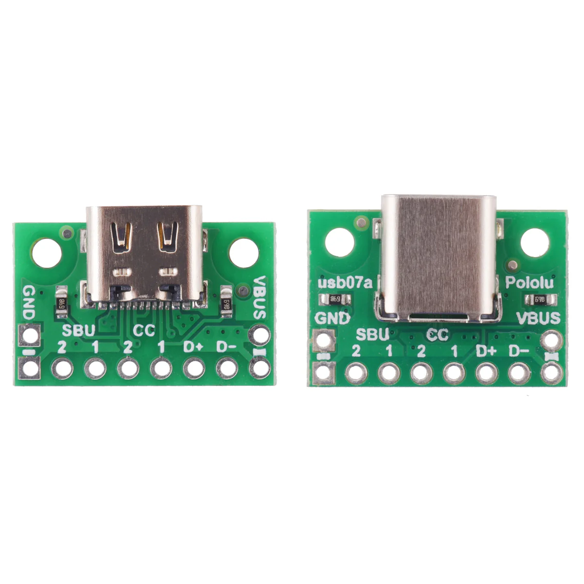 USB 2.0 Type-C Connector Breakout Board (usb07b) - Image 5