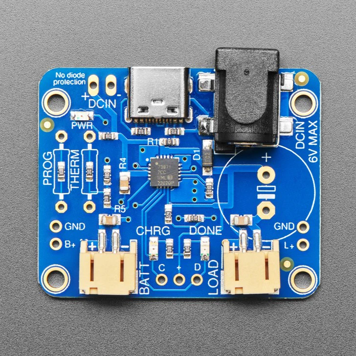 USB / DC / Solar Lithium Ion/Polymer charger - Rev C - Image 5