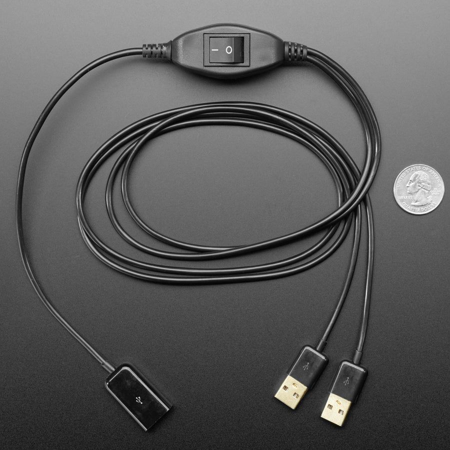 USB Host Switching Cable - Mini Mechanical KVM - Image 5