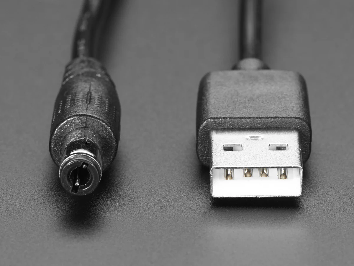 USB to 2.1mm DC Booster Cable - Image 2