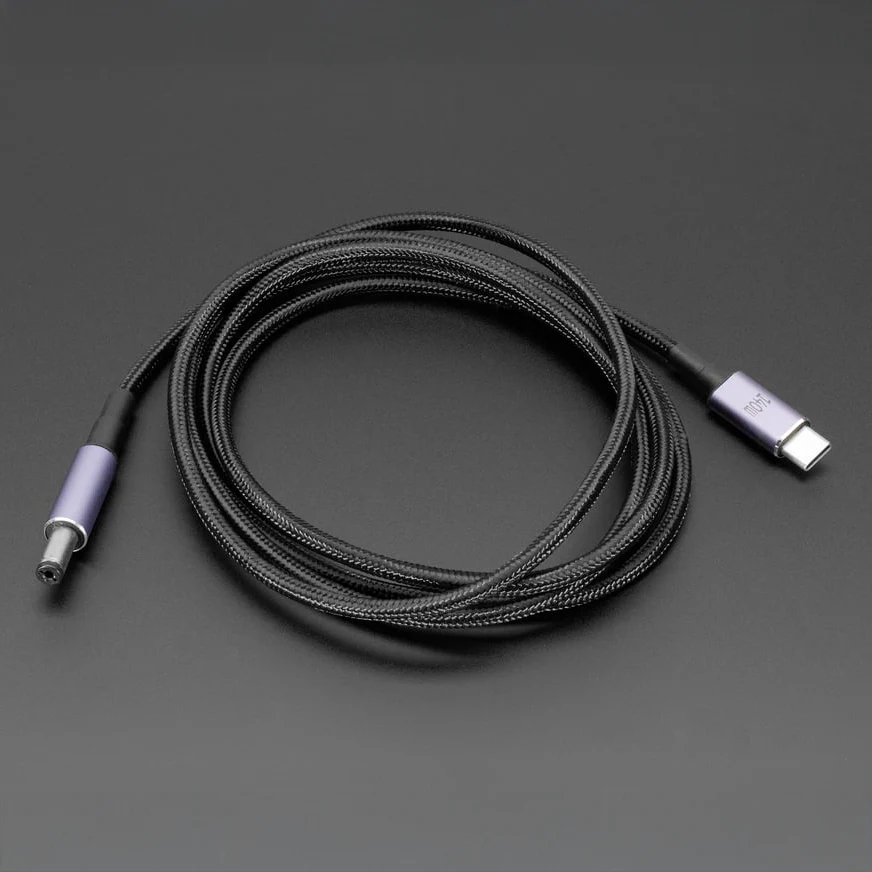 USB Type C 3.1 PD to 5.5mm Barrel Jack Cable - Image 11
