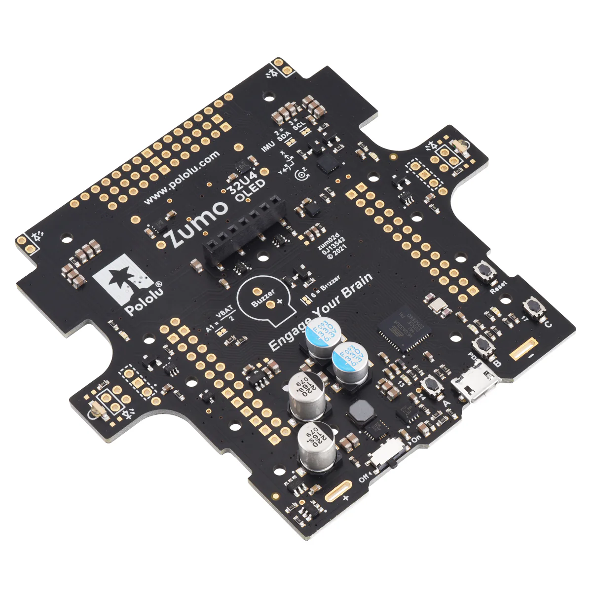 Zumo 32U4 OLED Robot Kit - Image 4