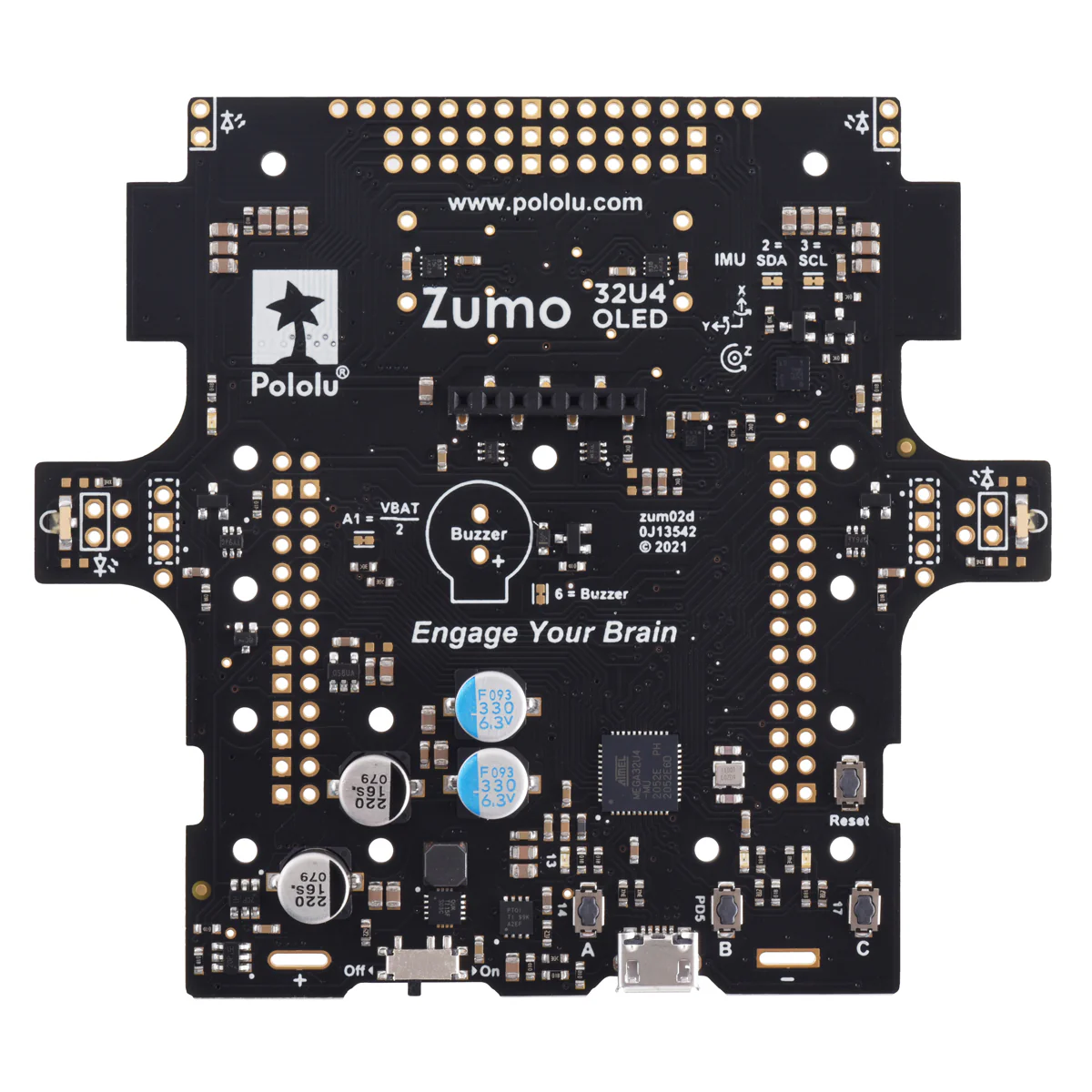 Zumo 32U4 OLED Robot Kit - Image 7